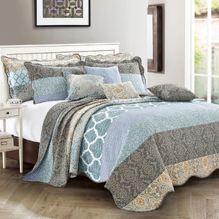 9 Piece Over Sized Bedspread Sets, Oversized Bedspreads For King Beds