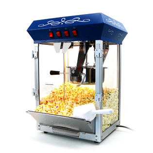 P-801N Paramount 8oz Popcorn Maker Machine - New Upgraded Feature-Rich 8 oz Hot  Oil Popper [Color: Blue]