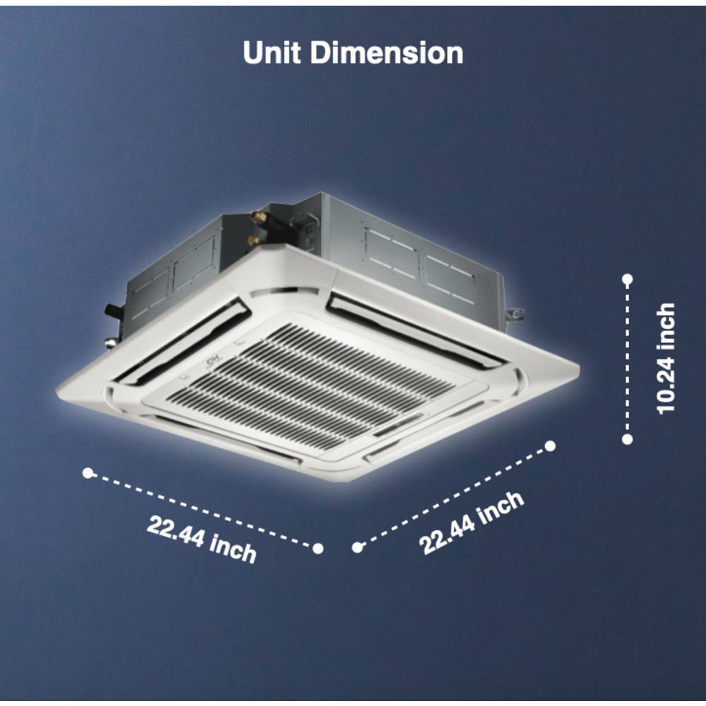 Cooper Hunter Dual 2 Zone 12000 24000 Ductless Mini Split Ceiling