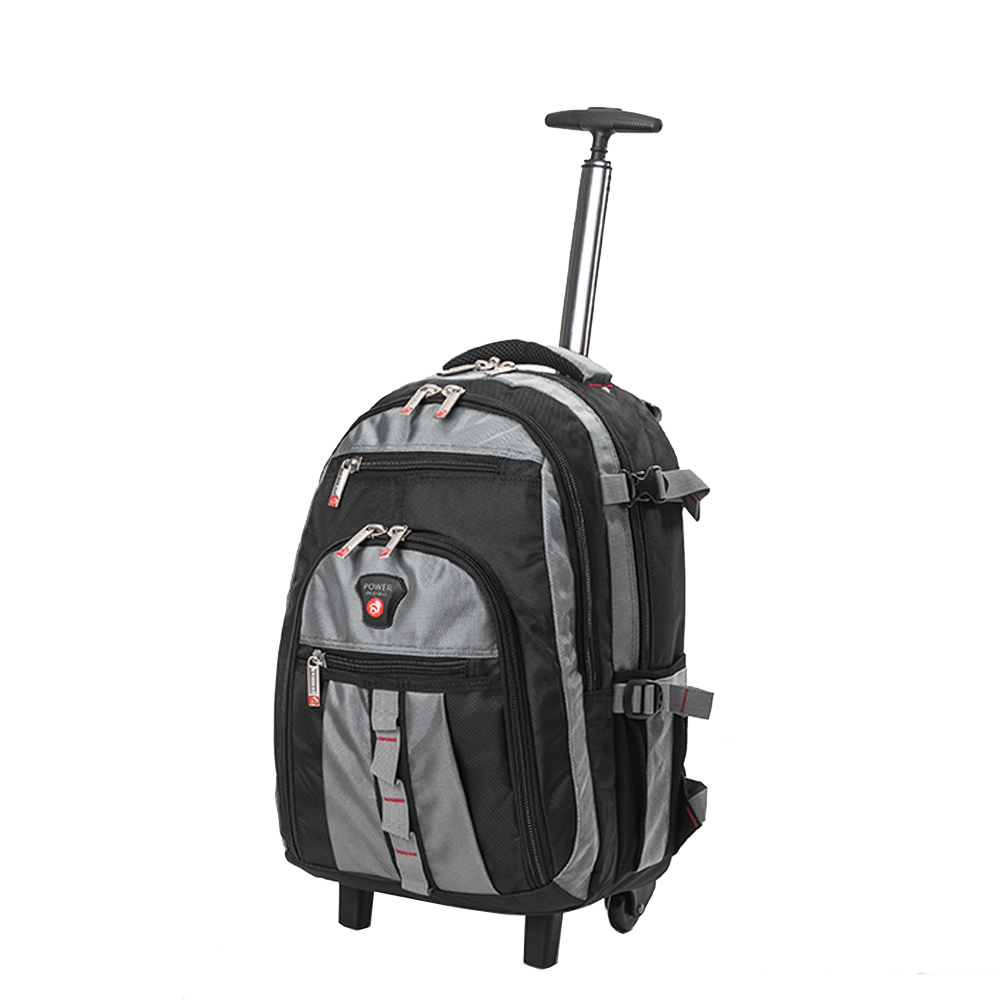 Power in eavas backpack with clearance wheels