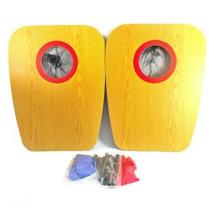 Transpac Family Backyard Bean Bag Toss Game Portable Cornhole
