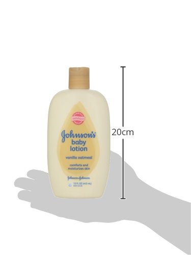 johnson's baby lotion vanilla oatmeal