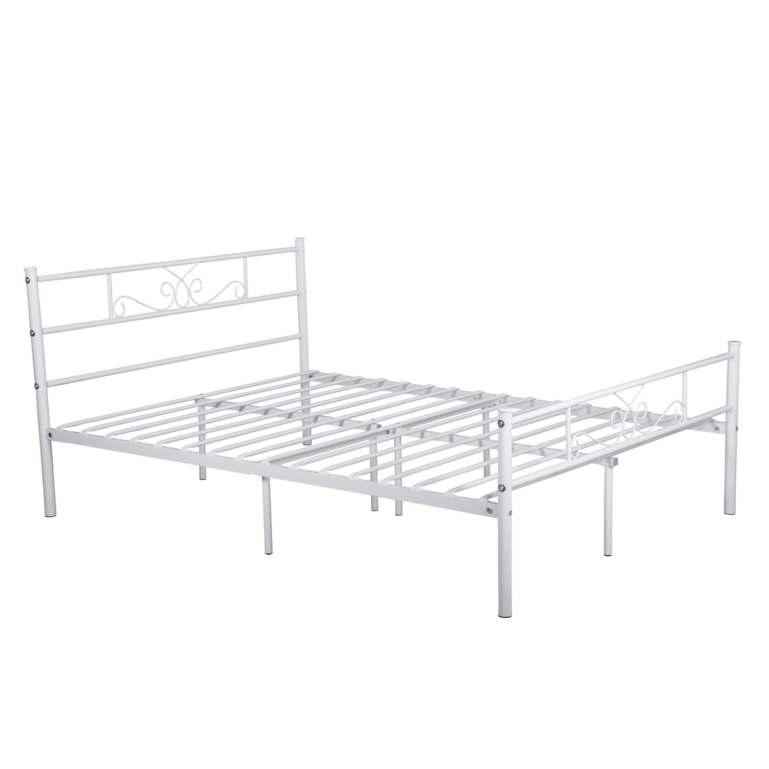 Full Size White Bed Frame