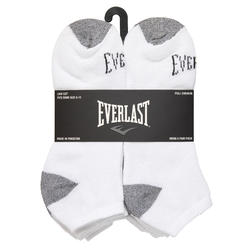Everlast&reg; 6 Pair Everlast Men's Low Cut Full Cushion Socks- Size 10-13
