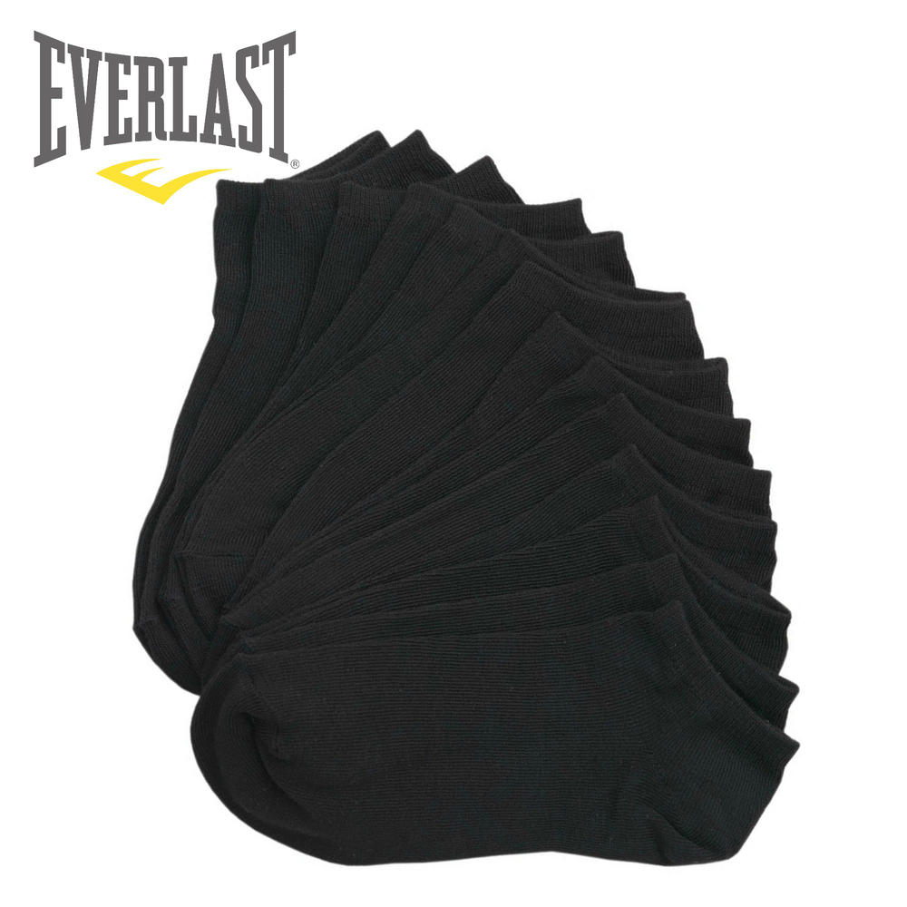 Everlast&reg; Everlast Men's No Show Athletic Ankle Socks (Pack of 7,14 or 21 pairs)