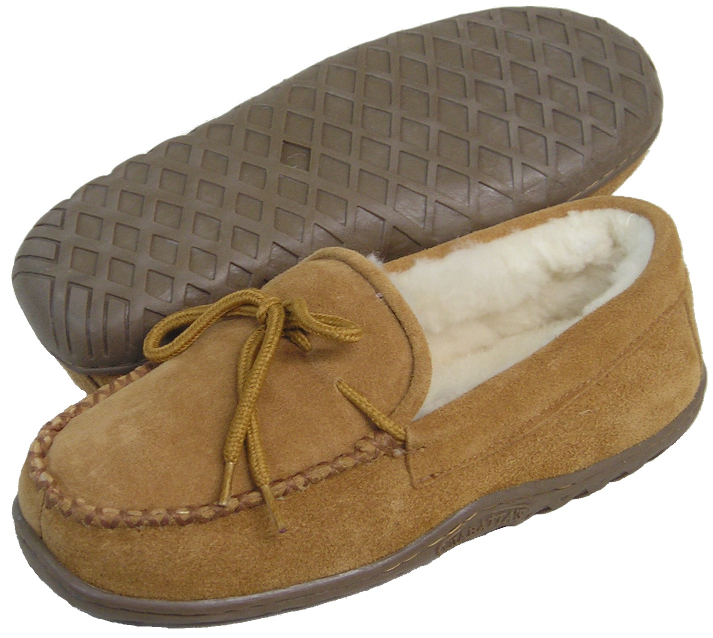 women's shearling lined moccasins