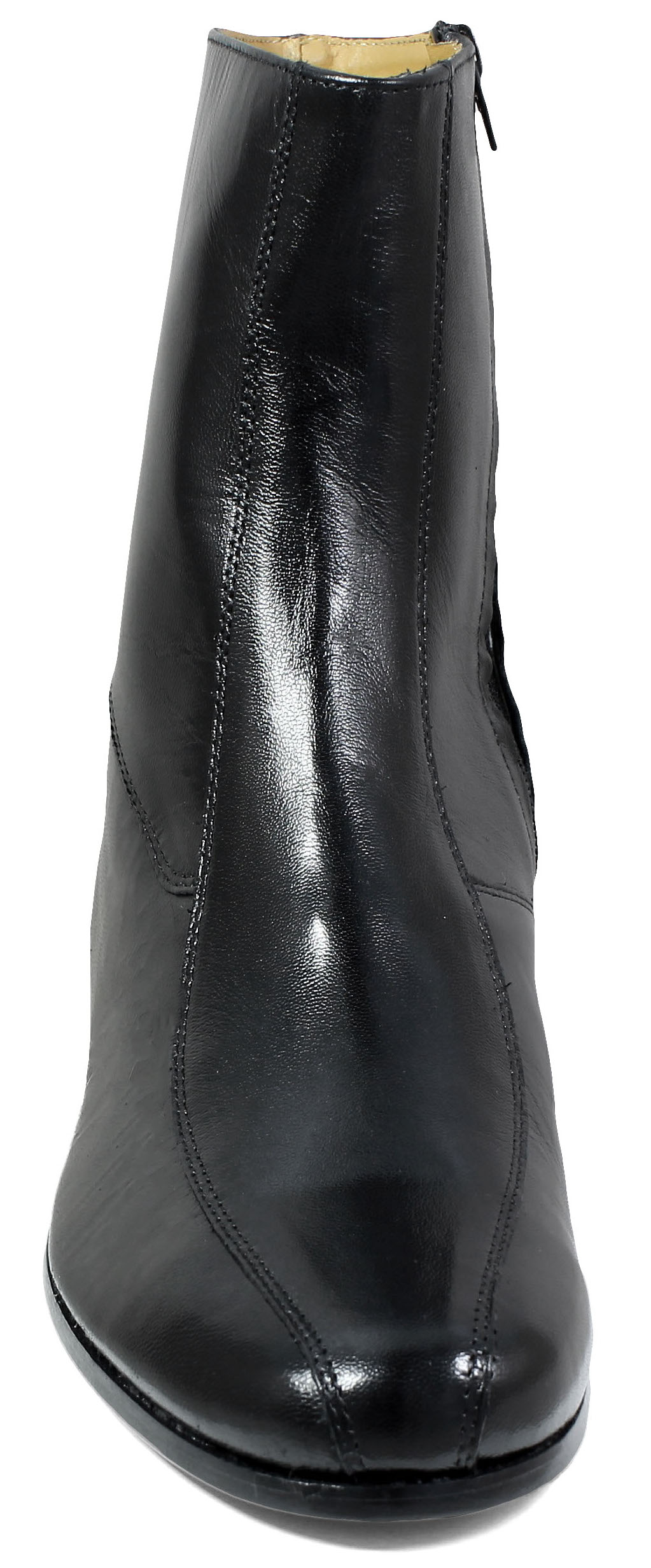 Nunn Bush Men's Bristol (Black) Side Zip Dress Boot