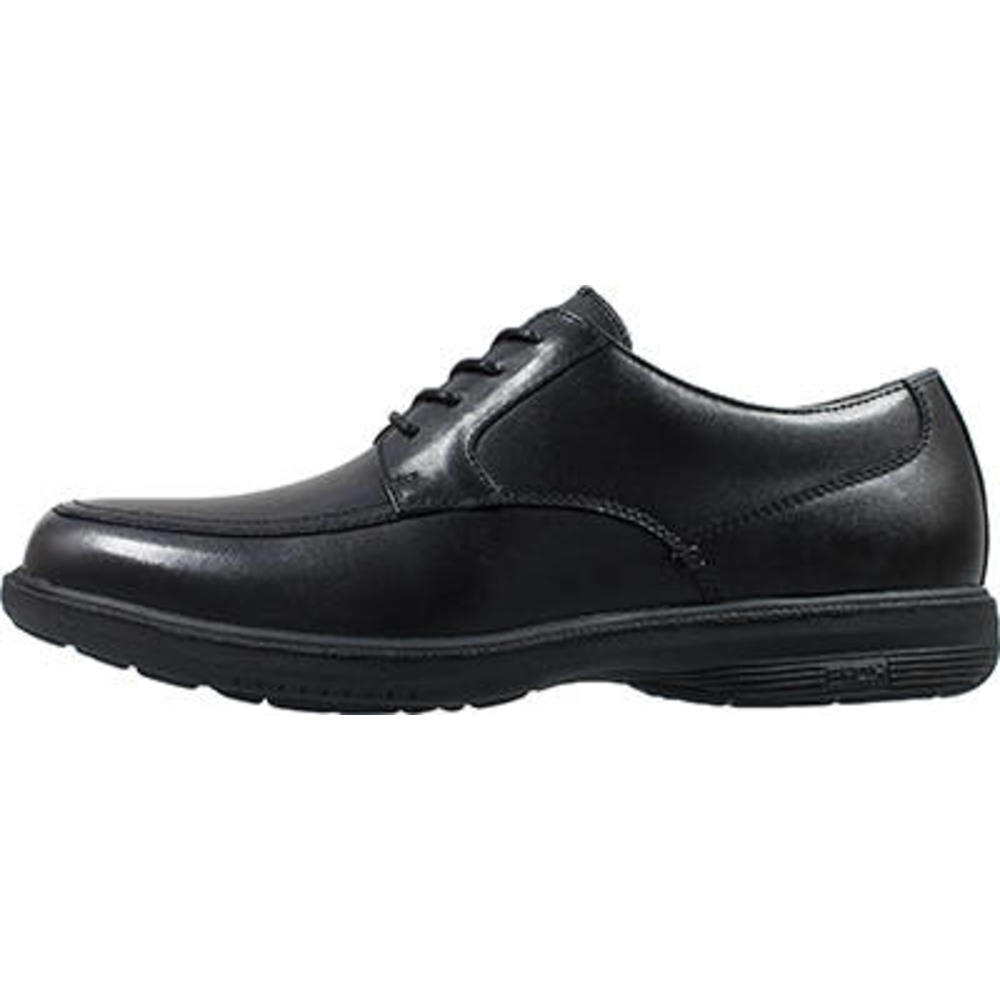 Nunn Bush Men's Marshall St (Black) Split Toe Lace Oxford Walking Shoe