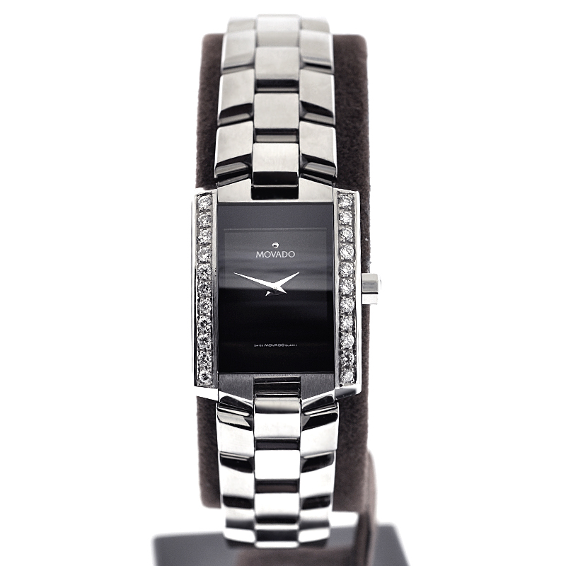 Movado eliro 2025 diamond watch