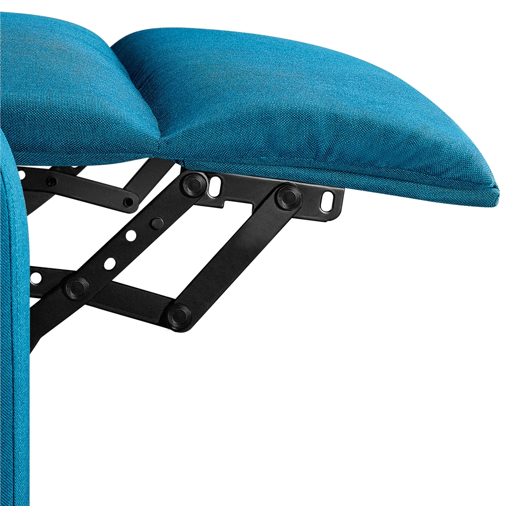 Yaheetech Adjustable Modern Single Fabric Recliner Sofa Recliner Chair