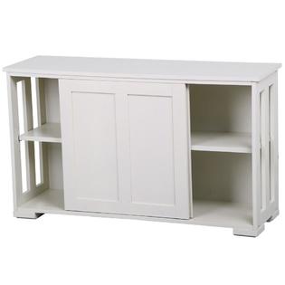 Yaheetech Antique White Stackable Sideboard Buffet Storage