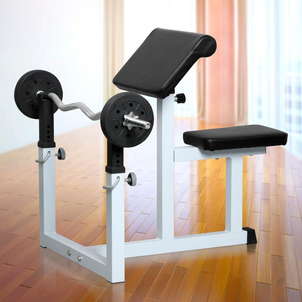 Yaheetech Commercial Preacher Arm Curl Weight Bench