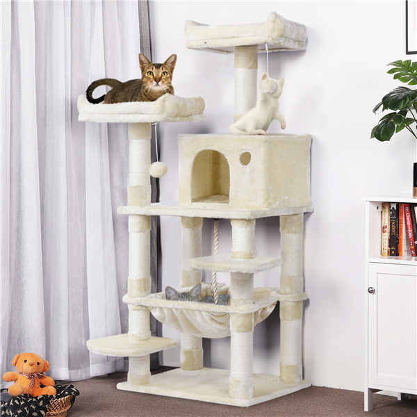plush cat tree