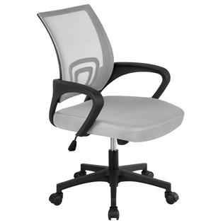 Yaheetech Desk Chair Ergonomic Mesh Office Chair Computer Chair With Suit Hanger