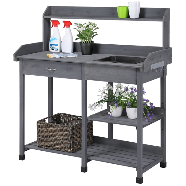 Outdoor Garden Workstation Potting Bench
