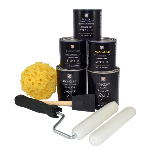 Giani Granite Countertop Paint Kit Slate