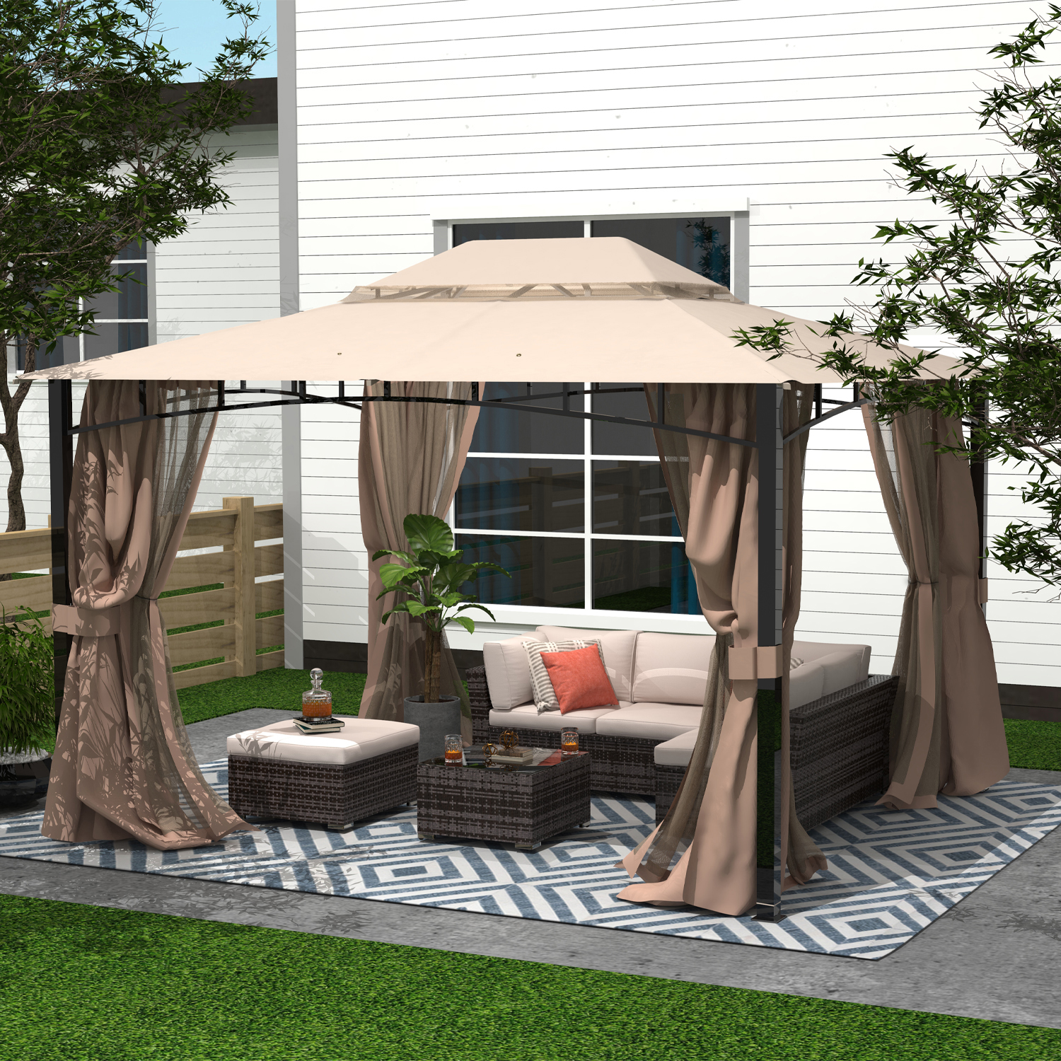 Gazebos Fabric Sears