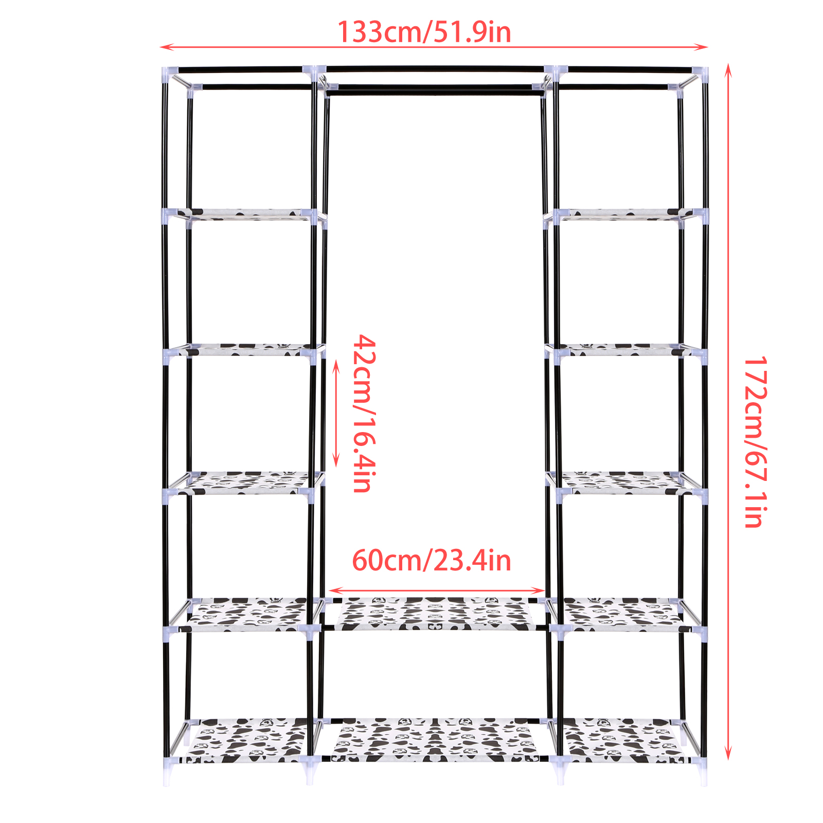 Шкаф тканевый для одежды леруа мерлен схема сборки