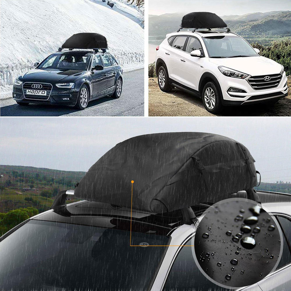 HappyDeal [Travel Offer+Delivery] 15-20 Cubic Car Top Carrier Cargo Vehicles Waterproof Roof Top Cargo Bag Carrier Travel Luggage Bag