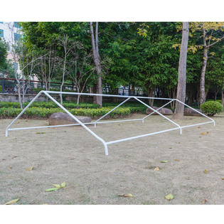 Happydeal Happydealgtod0001 Hot Sale 3x6 Carport Car Canopy Versatile Shelter Car Shed With 6 Foot Tubes White