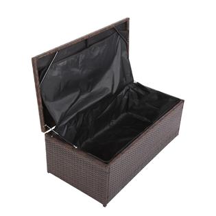 Reob001bn Kinbor Outdoor Patio Wicker Rattan Storage Bench,Flourless Hazelnut Chocolate Cake Recipe