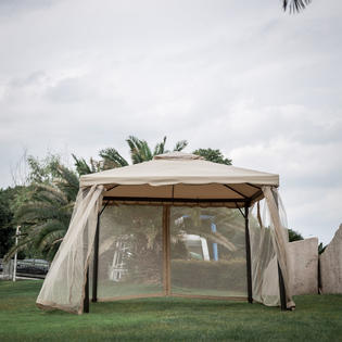 Regg001 Kinbor Pop Up Gezobo Tent Outdoor Shade Canopy Gazebo