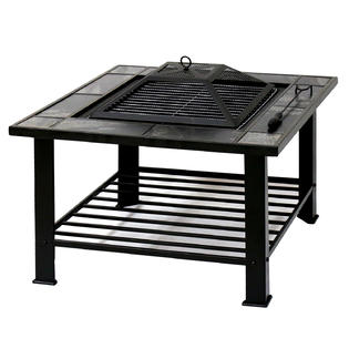 RE17315 Kinbor 30" Retro Wood Burning Iron and Ceramic ...