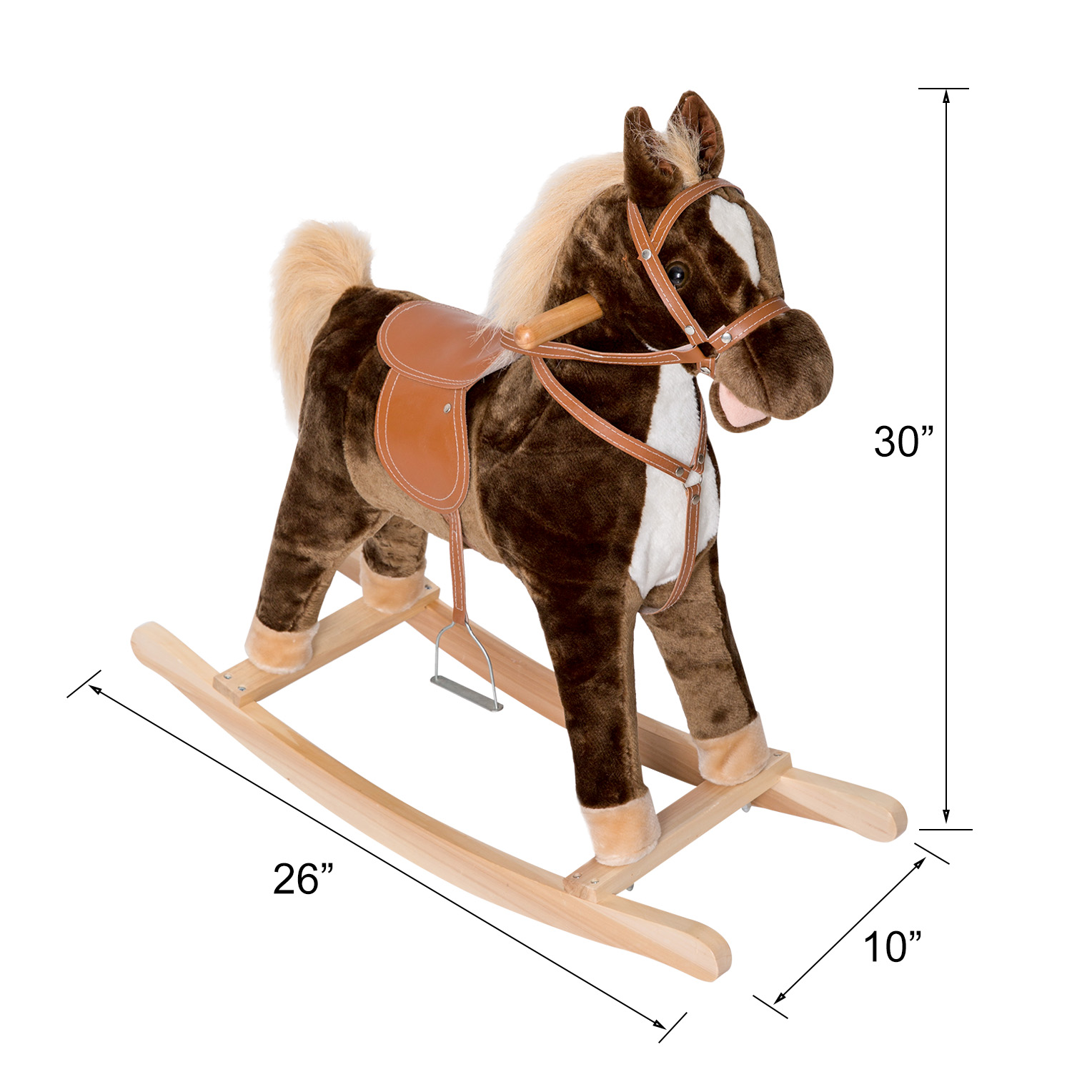 wooden horse toy for baby