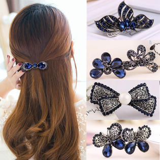 Bestselling Fashion Women Lady Hair Clip Floral Hair Accessory