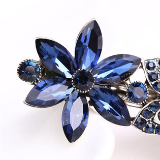 The Best Fashion Women Lady Hair Clip Floral Hair Accessory Rhinestone Floral Butterfly Hair Barrette Clip Hairpin