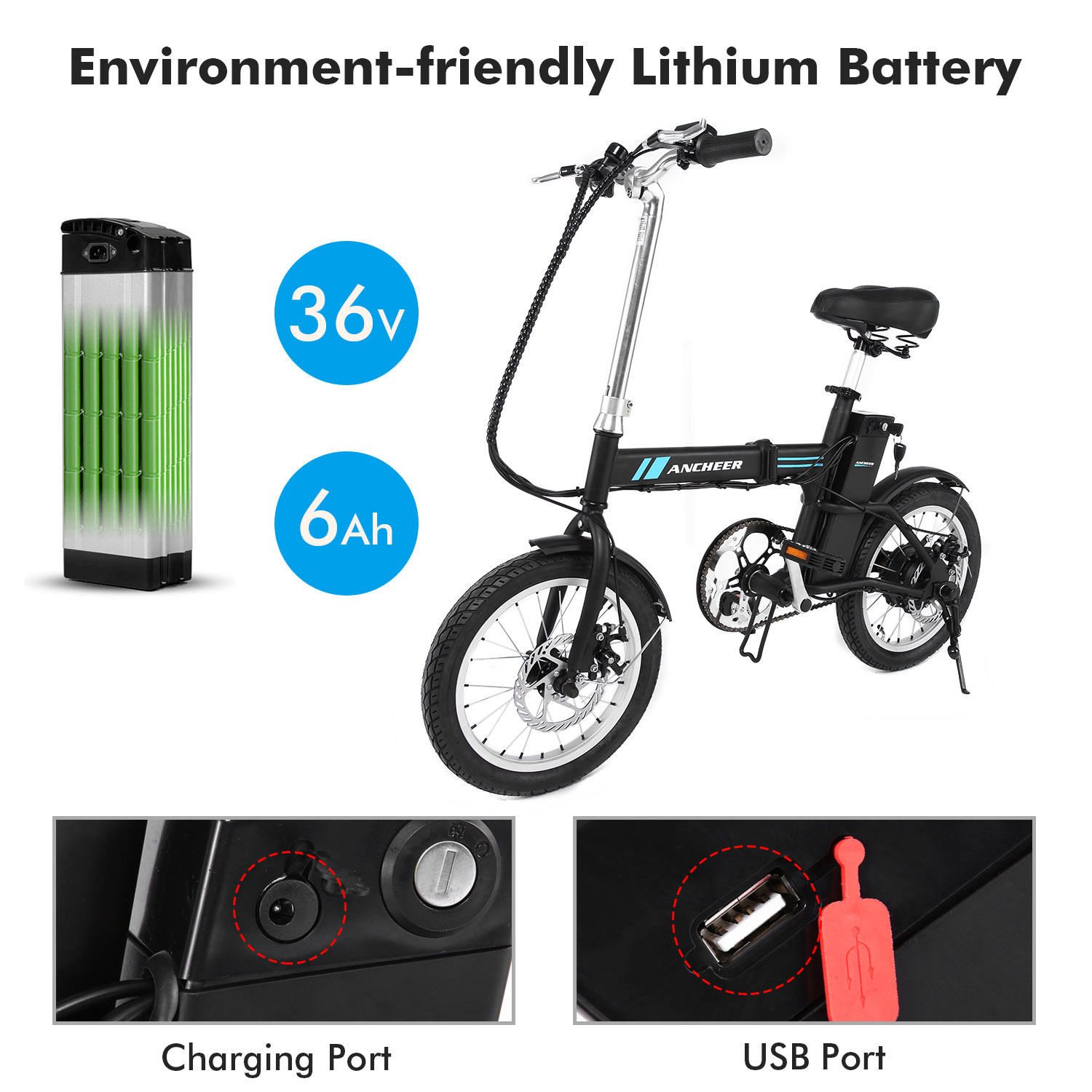 ancheer electric bike sears