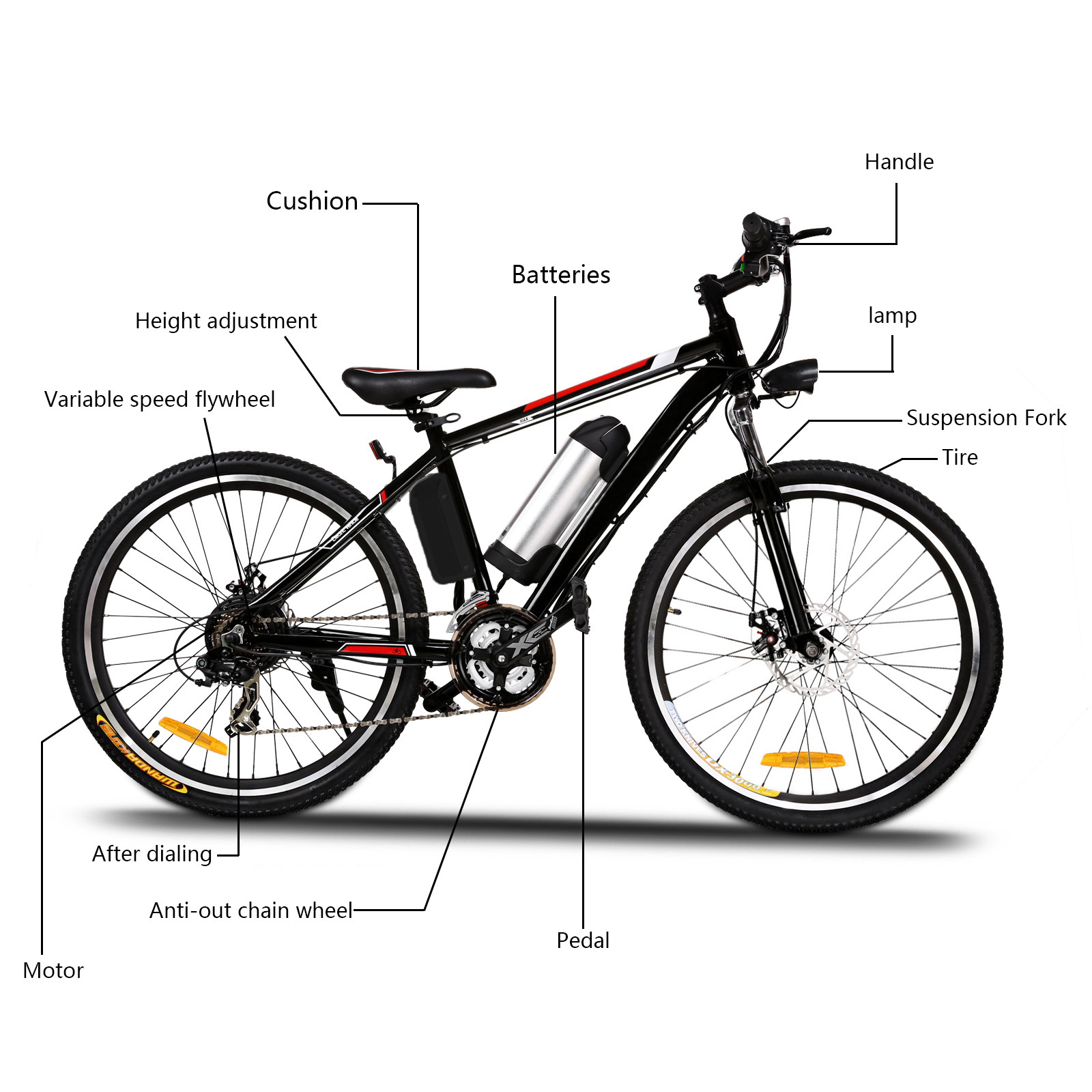 sears electric mountain bike