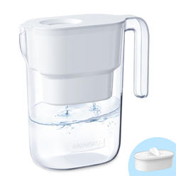 Waterdrop 5-Cup Water Filter Pitcher with 1 Filter, Long-Lasting (200 gallons), 5X Times Lifetime Filtration Jug