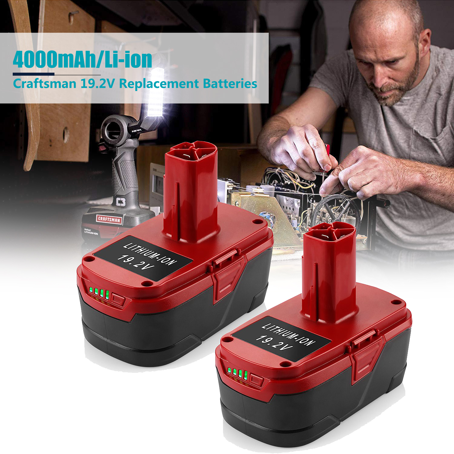 Power Tool Chargers Batteries Dewalt Ryobi Milwaukee More At Sears