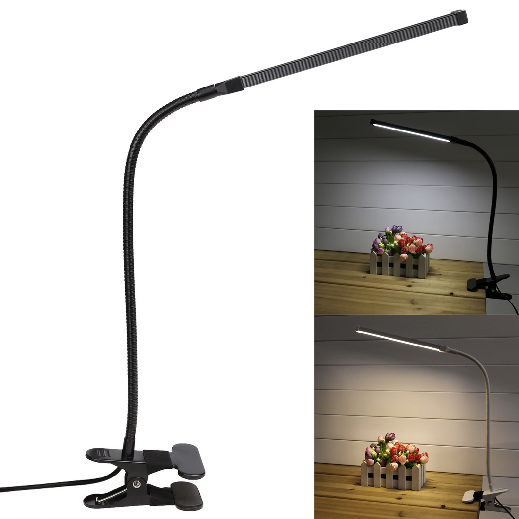 Wondershopping Clip On Led Table Lamp Reading Study Bed Laptop