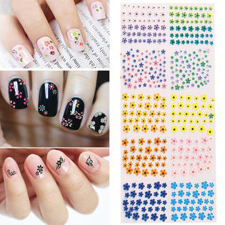 Wondershopping 50 Sheets Nail Stickers Nail Art Design Water
