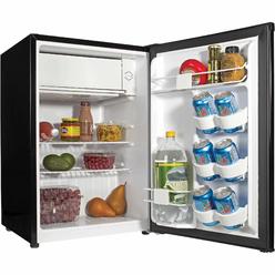 White 2.6 Cu Ft Small Office Dorm Fridge Compact Refrigerator /& Mini Freezer
