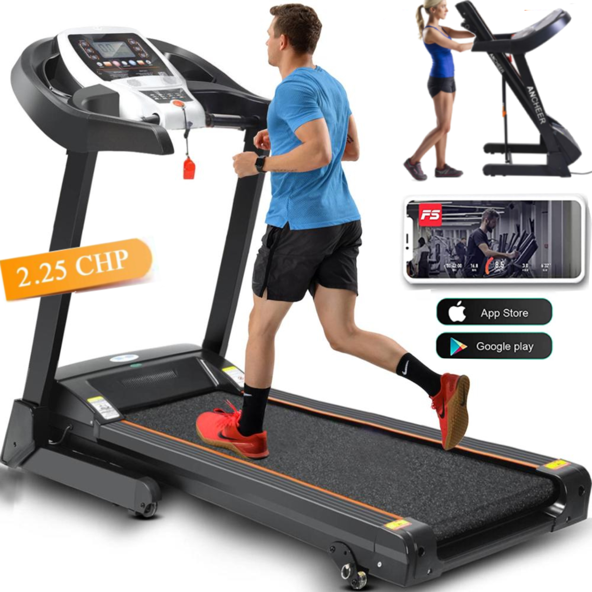 foldable treadmill with incline