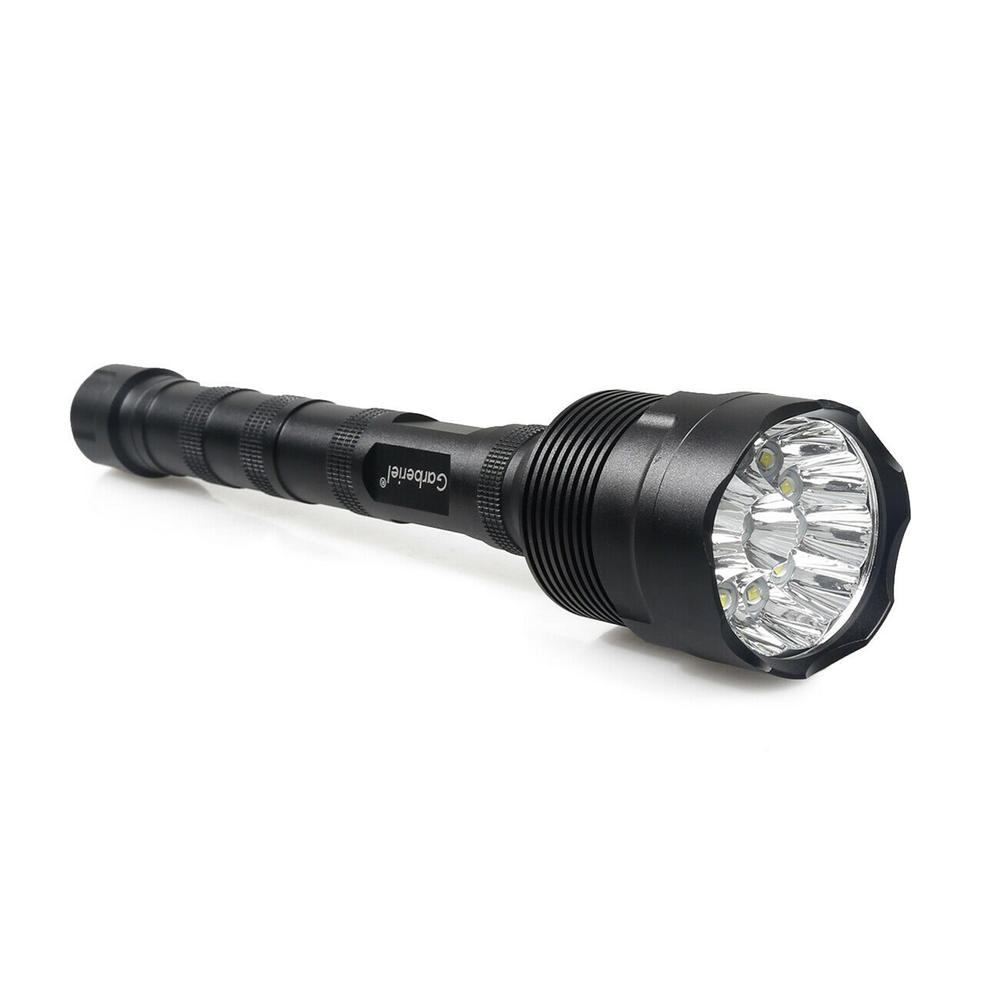 Garberiel 10000lumens Super Bright 14 x T6 LED Flashlight 5 Modes 18650 Tactical Torch Light for Camping Hiking