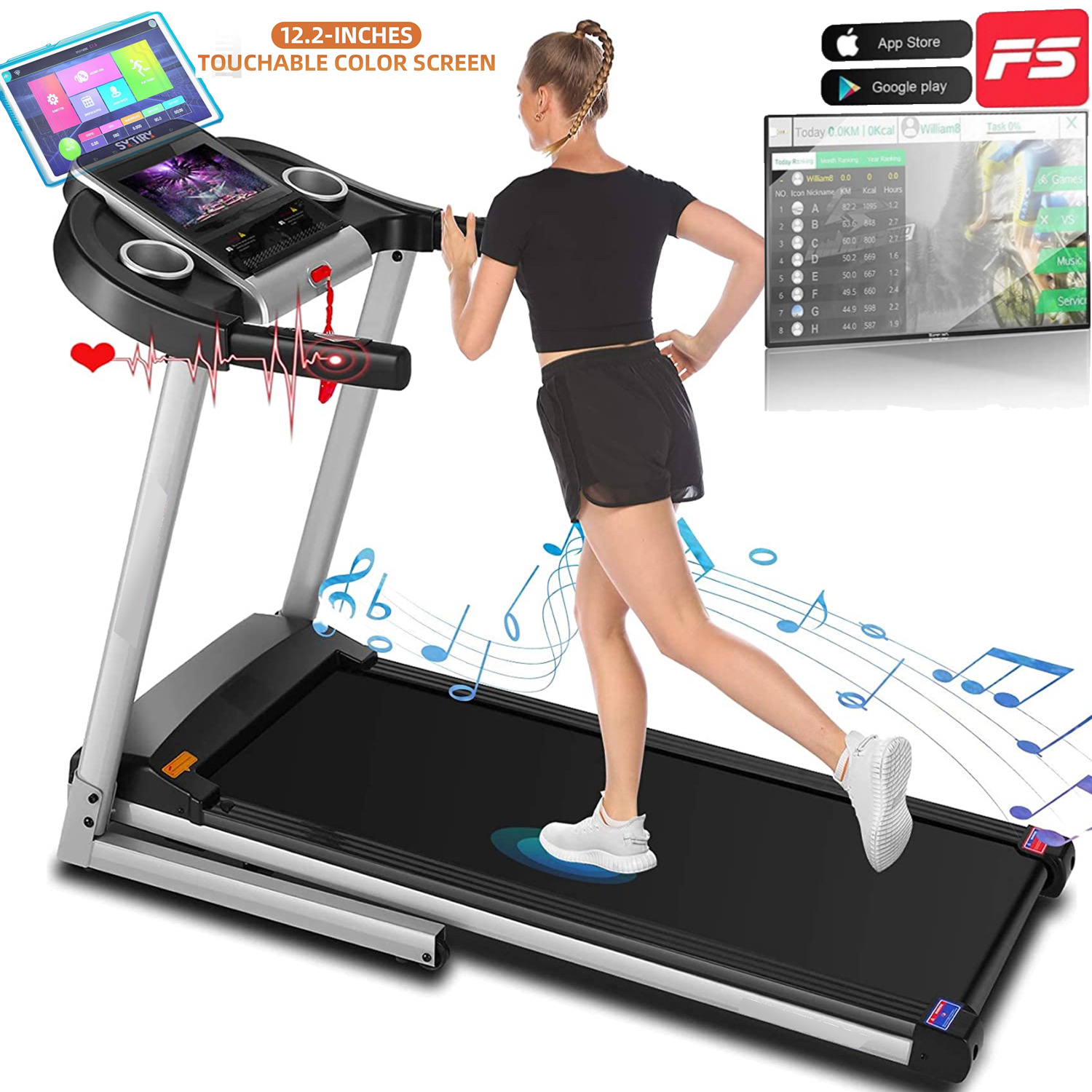 folding treadmills