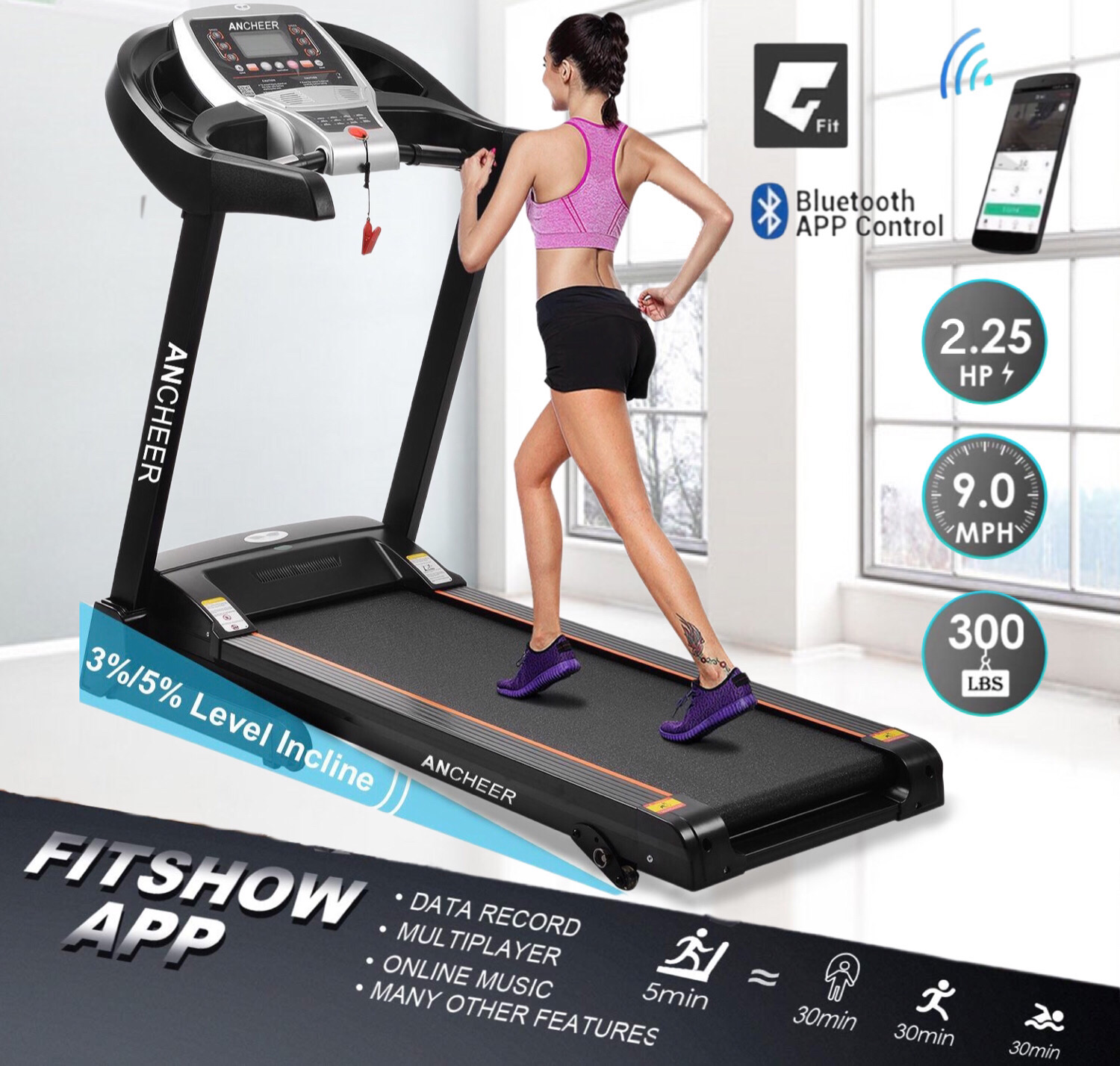 ancheer treadmill