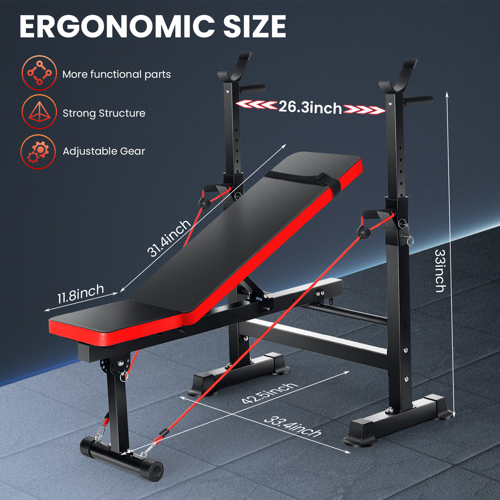 Weight Benches  Workout Benches - Kmart