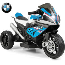 Dreamer 12V Kids Ride on Motorcycle, Licensed BMW Battery Powered Ride on Motorcycle for Child with LED Lights and Music