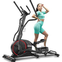 Dreamer 22 Levels Resistance Elliptical Machine w/Hyper-Quiet Front Driving System,400LBS Weight Capacity Home Cardio Training Equipment