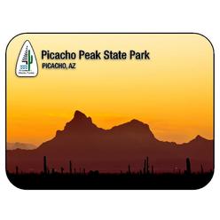 Saddle Mountain Souvenir Picacho Peak State Park Picacho Arizona Fridge Magnet