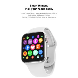 Kimken T500 Sport Smart Watch Heart Rate Monitor Sleep Monitor Blood Pressure Smart Watch Waterproof Ip67 Sports Bracelet 1 54 White