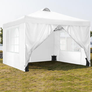 Hotselling Hhspg0000019 3m X 3m Commercial Pop Up Canopy Tent Portable Instant Foldable Shelter Gazebo For Outdoor Party Camping With 4 X Sandbags