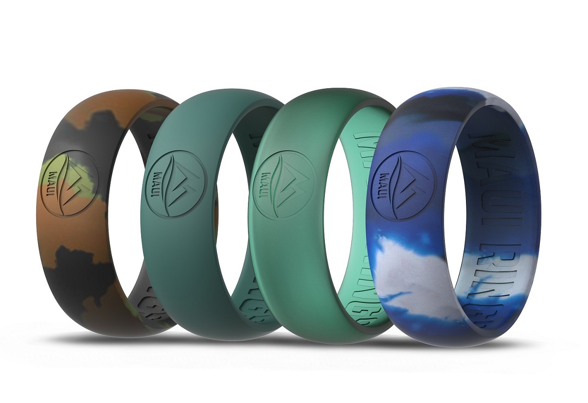 Silicone Wedding Ring Maui Rings Camo Ring Engagement Rings For