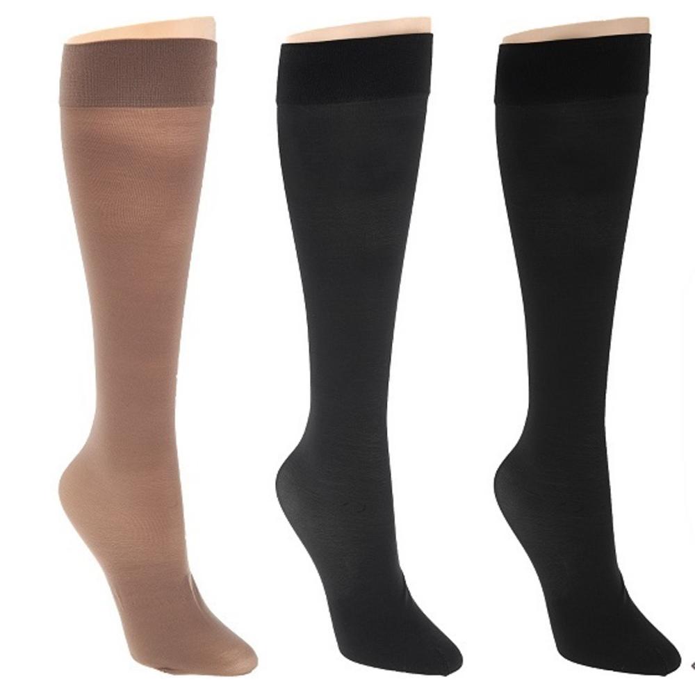 Legacy Sheer Graduated Compression Socks Set of 3 by Legacy