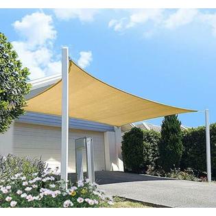 Workpoint 6x8ft 6 X 8 Rectangle Small Size Sunshade Sun Shade Sail Canopy Rectangular Uv Block Sun Shade For Patio Block